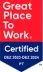 Great Place To Work — Certified